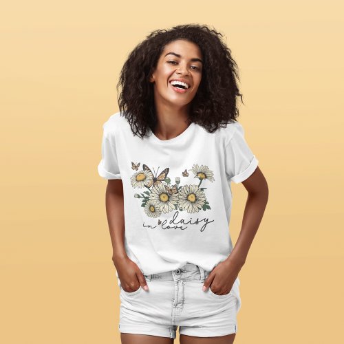 Daisy In Love Wildflower T-Shirt